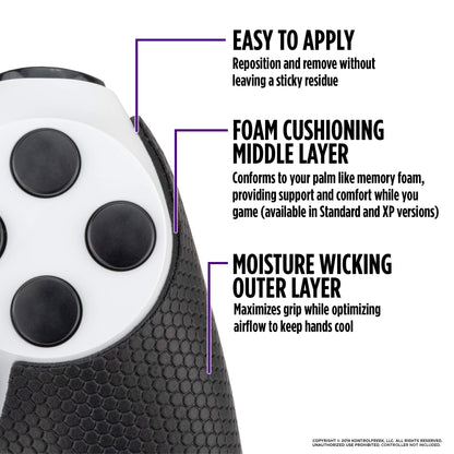KontrolFreek Performance Grips for PlayStation 4 (PS4) Controller (Nightfall Black)