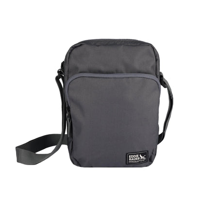 Eddie Bauer Jasper Crossbody Bag with Zippered Main Compartment and Adjustable Shoulder Strap