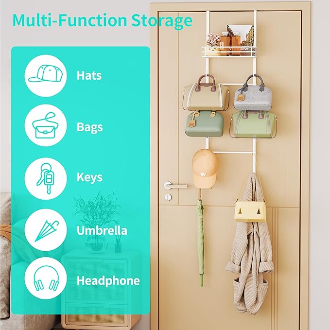 HapiRm Over The Door Purse Organizer