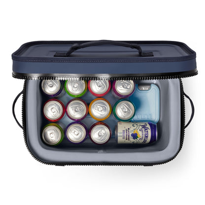 YETI Hopper Flip 18 Portable Soft Cooler, Classic Navy