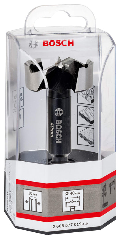 Bosch Professional Forstner Drill Bit (for Wood, Ø 40 mm, length 90 mm, drill accessories)