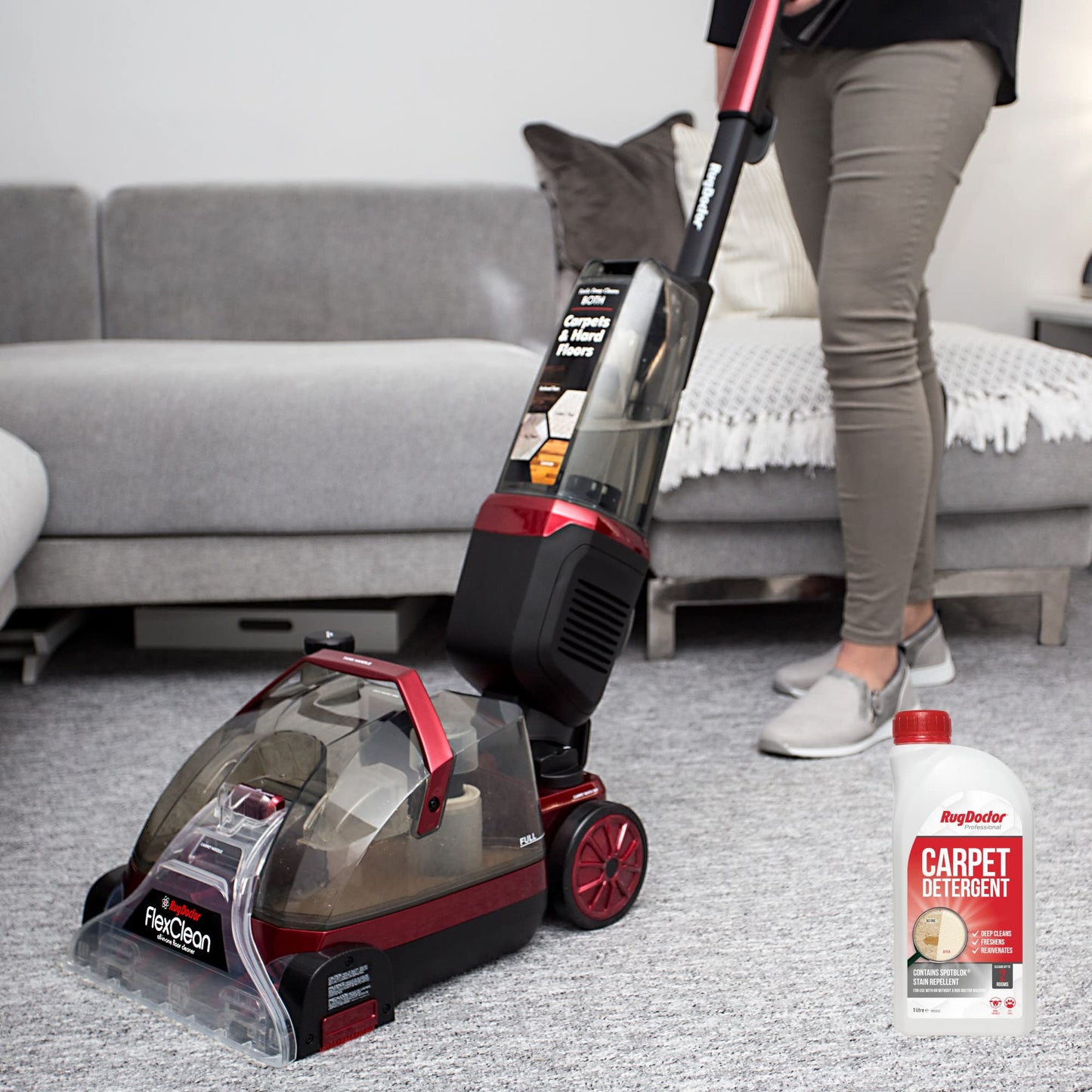 Rug Doctor Carpet Detergent with SpotBlok, 1 Litre