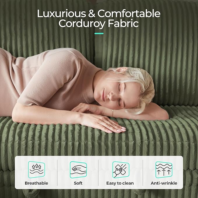 LINSY HOME Sectional Sleeper Sofa