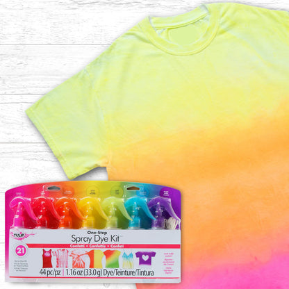 Tulip I Love To Create One-step spray Tie Dye Colour kit Confetti