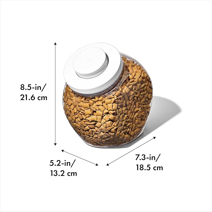 OXO Good Grips Pet POP Container – 3.0 Qt/2.8 L | Ideal