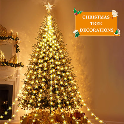 Macarrie 6 Pcs Warm White Fairy Lights USB Powered 16 ft 50 LED String Lights Plug in for Indoor Outdoor Bedroom DIY Party Wedding Home Festival Tree Garden Xmas Decoration