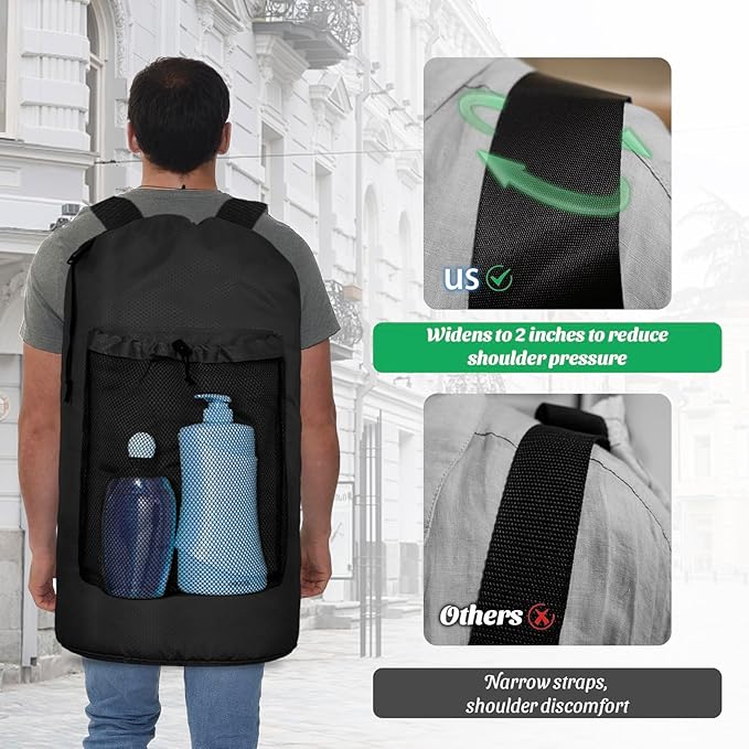 Laundry Bag Backpack Large Travel Laundry Backpack