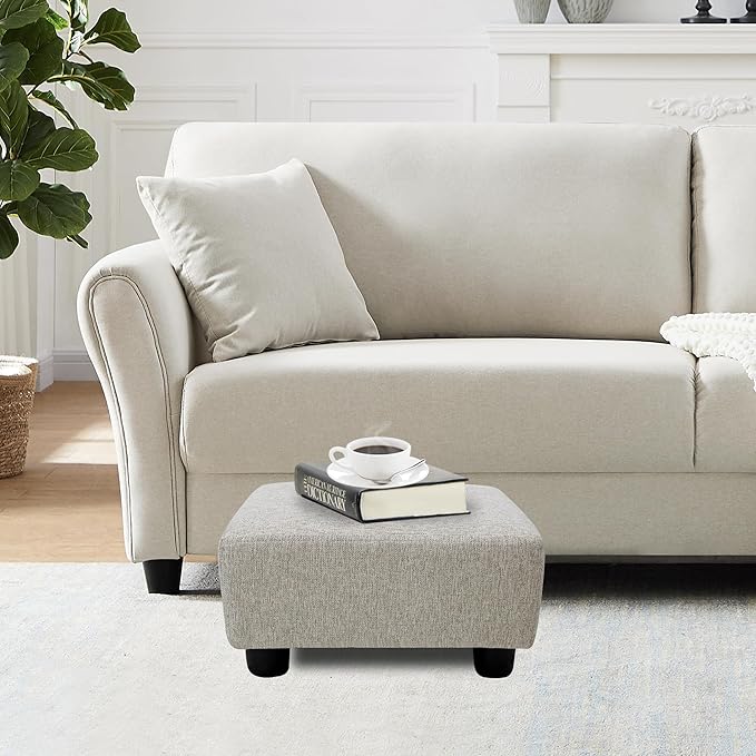 CAROLMADE Small Foot Stool Ottoman Footstool