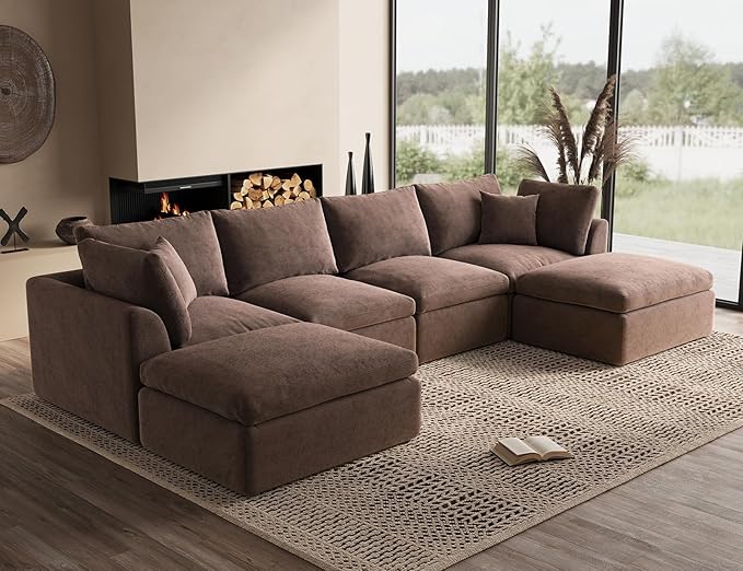 ohllob Oversized Cloud Sectional Couches