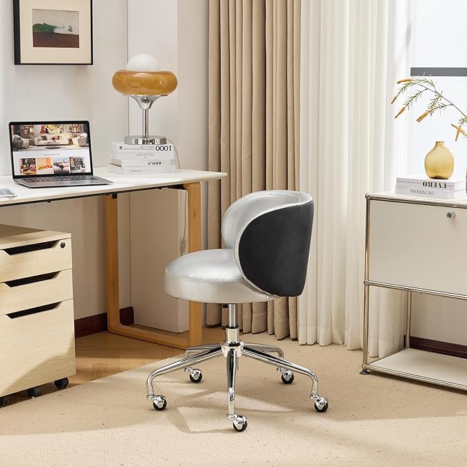 VINGLI Cute Small Swivel Desk Chair Comfy