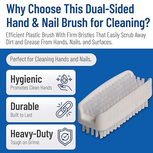 SPARTA 3623900 Plastic Hand Brush, Nail Brush