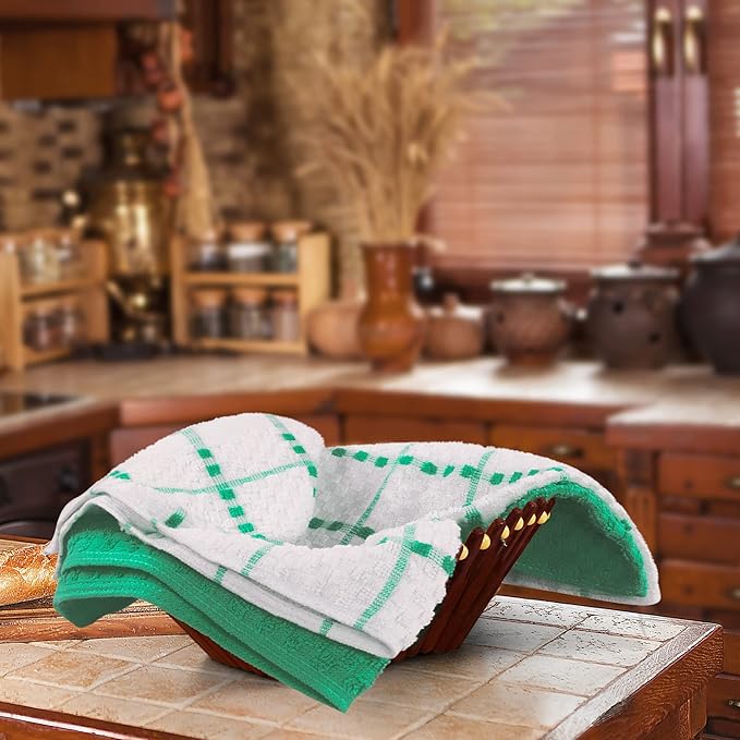 Utopia Towels - Kitchen Towels 6 Pack, 15 x 25 Inches, 100% Ring Spun Cotton