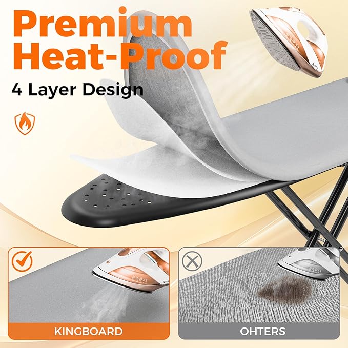 APEXCHASER Ironing Board, Compact Iron Board