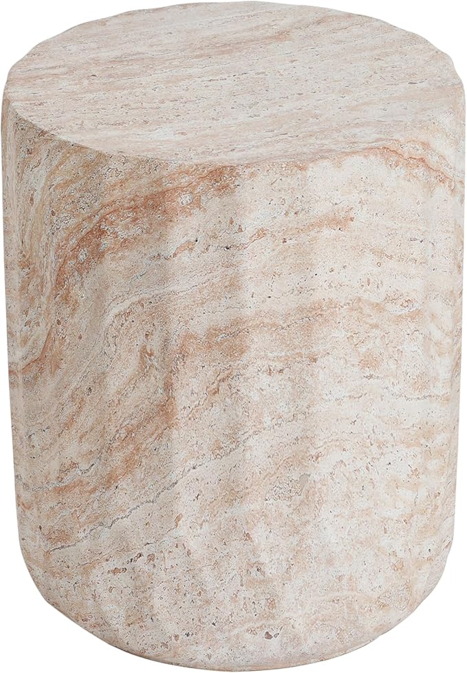 Christopher Knight Home Jayme 18.5" Indoor Outdoor Cylinder Accent Side Table