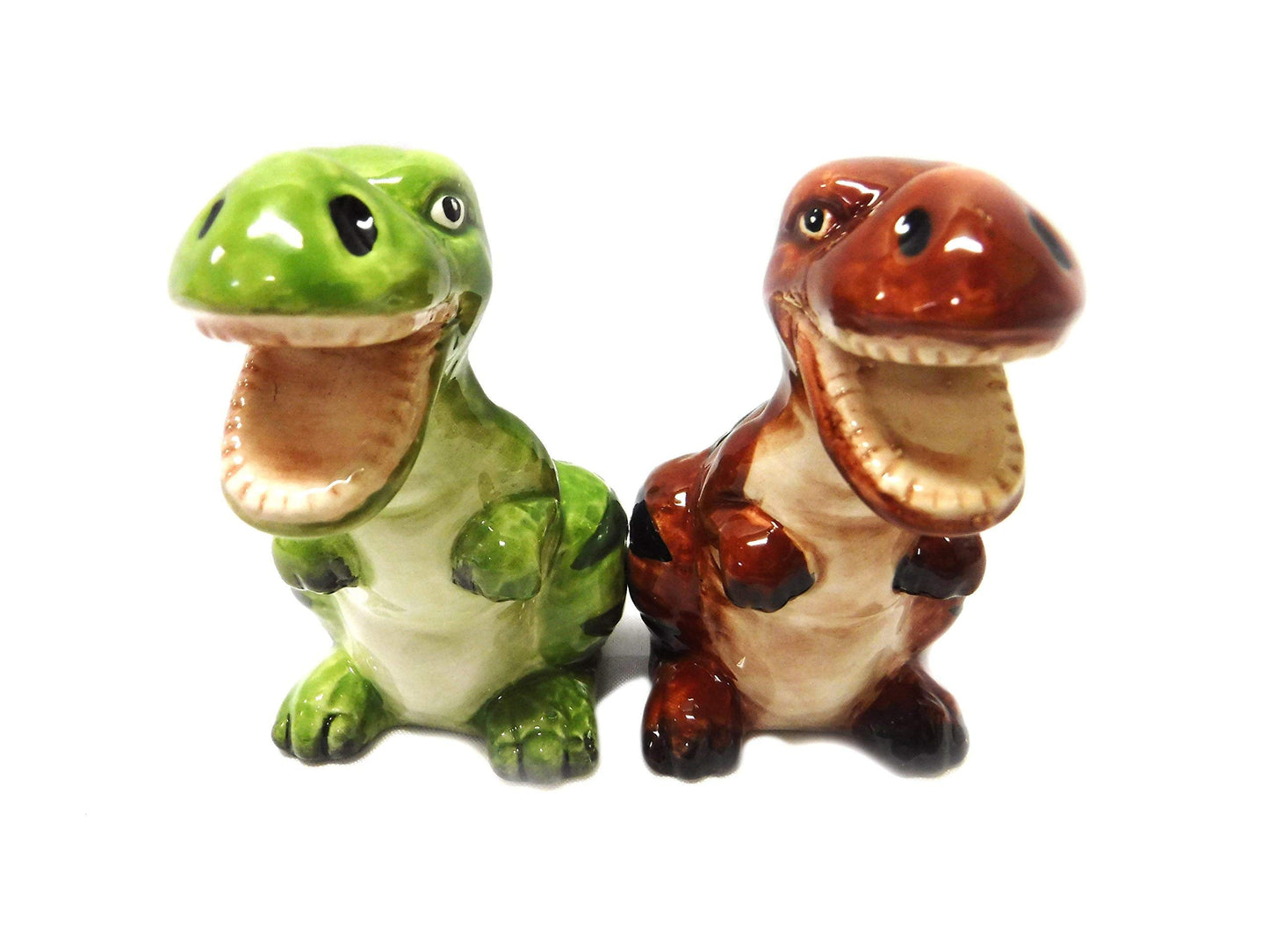 Pacific Giftware Salt & Pepper Shakers - Dinosaur Magnetic Salt and Pepper Shakers