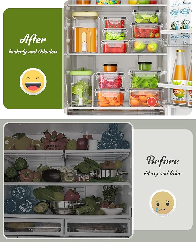 46 Piece Food Storage Containers