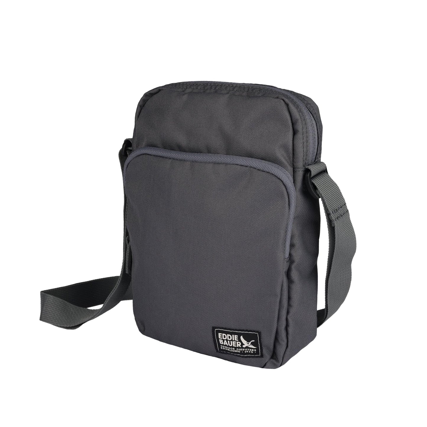Eddie Bauer Jasper Crossbody Bag with Zippered Main Compartment and Adjustable Shoulder Strap