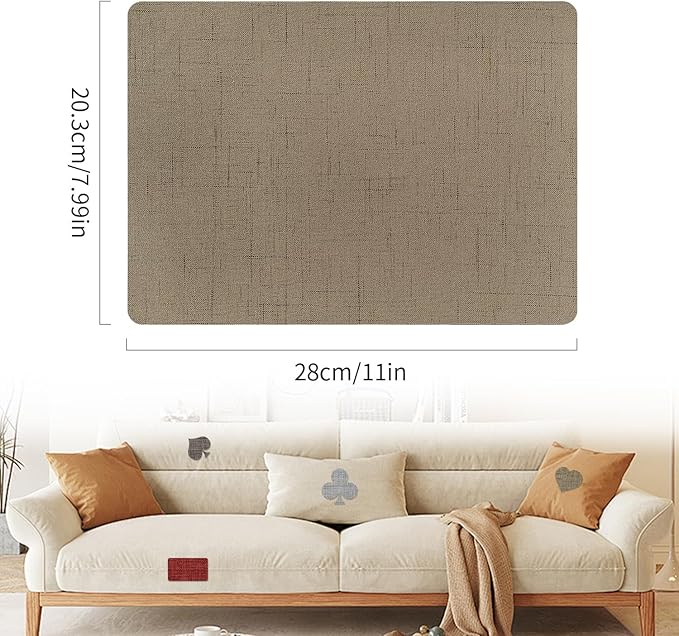 SYLVASS 8x11 Inch Fabric Repair Patches, Self-Adhesive Linen Patch
