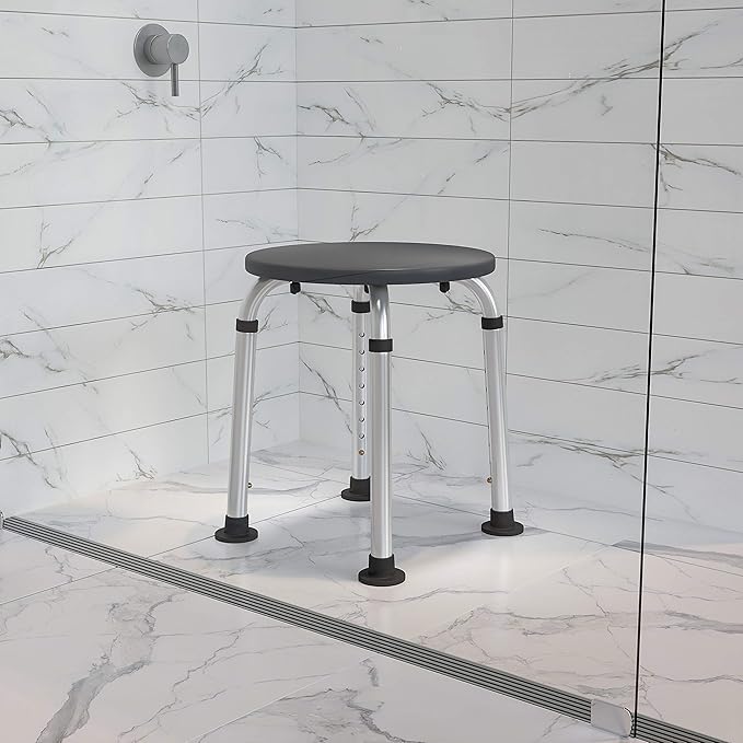 Flash Furniture Hercules Series Aluminum Bath and Shower Chair