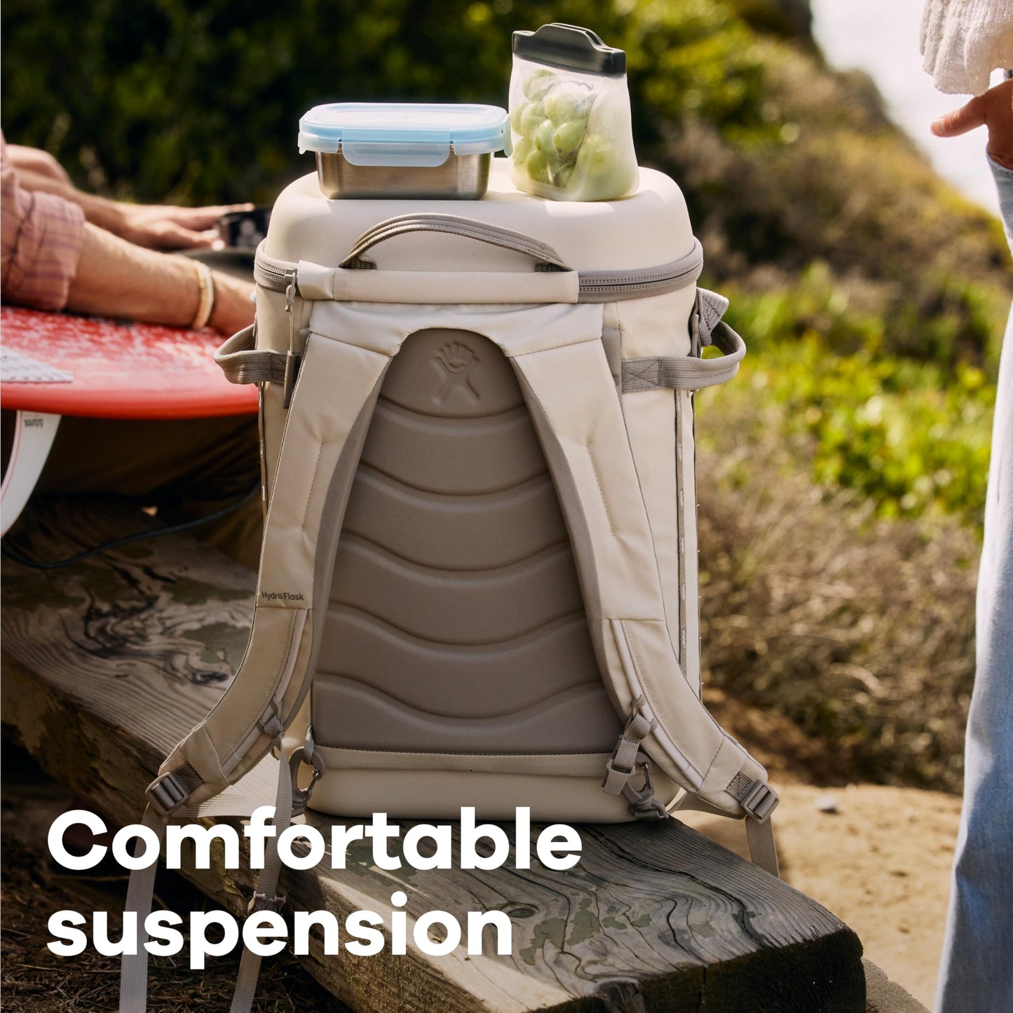 Hydro Flask Carryout Cooler Backpack - Insulated Portable Soft Cooler - 22 L Capacity in Black