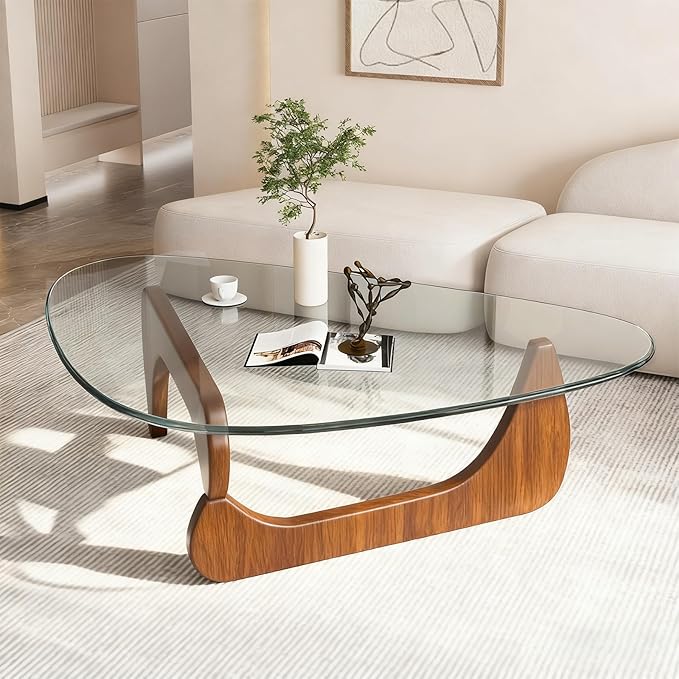 Coffee Table for Living Room, Mid Century Modern Coffee Table