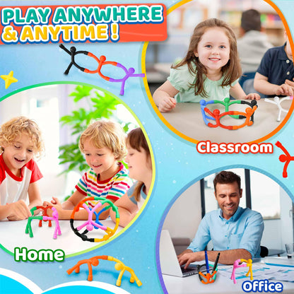 Magnetic Travel Toys for Toddler 5PCS, Airplane Travel Activities Essential Fidget Toys for Kids 4-8 Road Trip ‌Sensory Toy, Fridge Magnet for Toddler 1 2 3 4 5 Year Old, Easter Basket Stuffers Gift