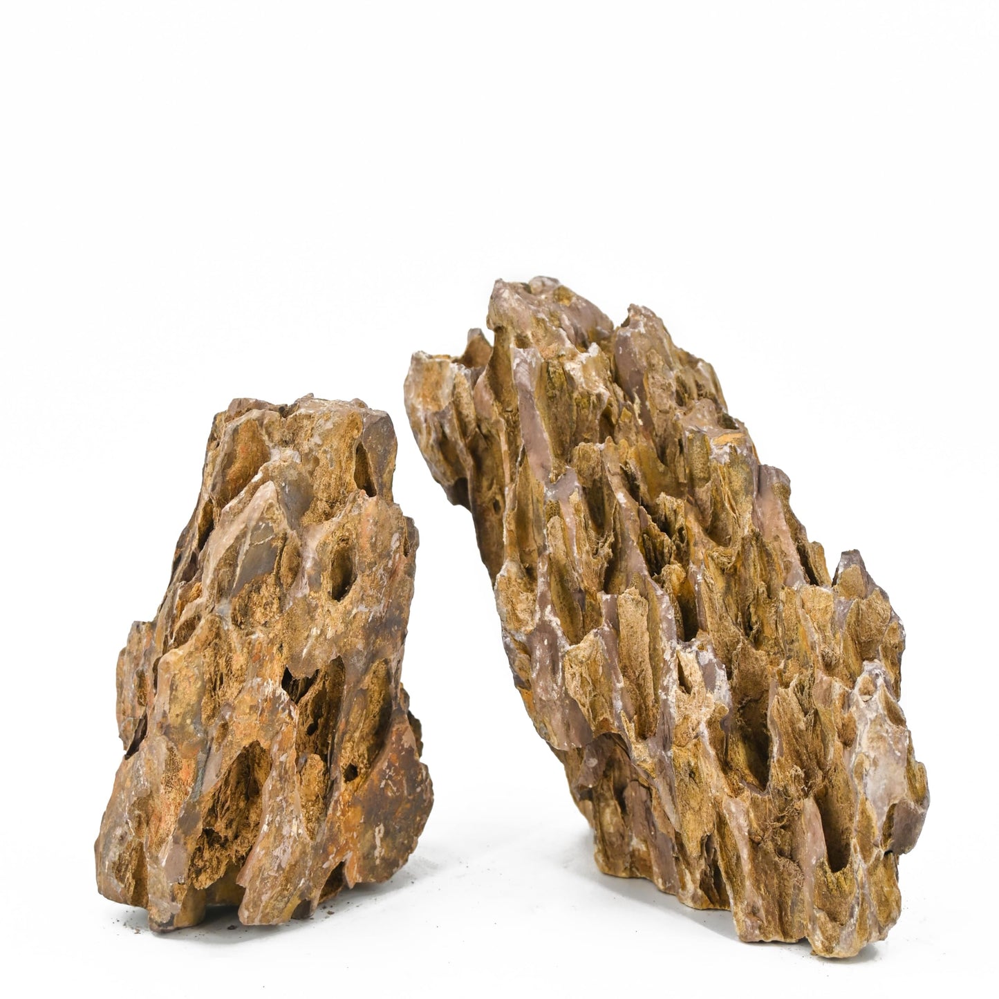 Unocho Dragon Stone Aquarium Rocks 5lb Seiryu Stone for Aquariums Landscaping Model Fish Tanks Terrariums Vivariums Paludarium Amphibian Enclosures(2-4 inches)