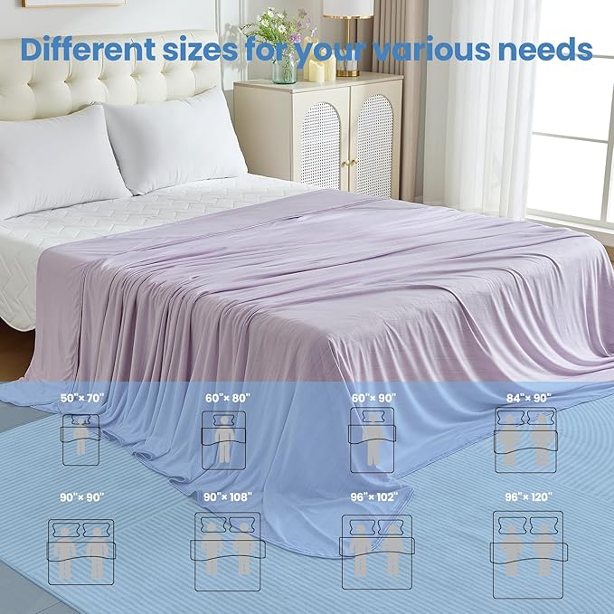 OIGAE Cooling Blanket for Hot Sleepers