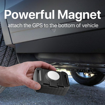 TRACKIPRO Industrial Asset Tracker - Ultra Long Battery Life (Up to 12 Months) - Strong Magnet - Waterproof - Realtime Alerts with Multiple GeoFence Setups - Speed Monitoring - International Coverage