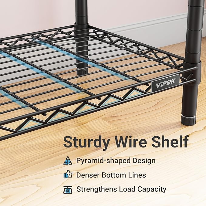 VIPEK V5 Medium Portable Closet Wardrobe Heavy Duty Clothes Rack, Freestanding