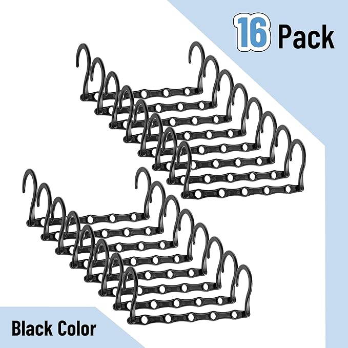 Mr. Pen- Space Saving Hangers for Clothes, Plastic Multi Clothes Hangers Space