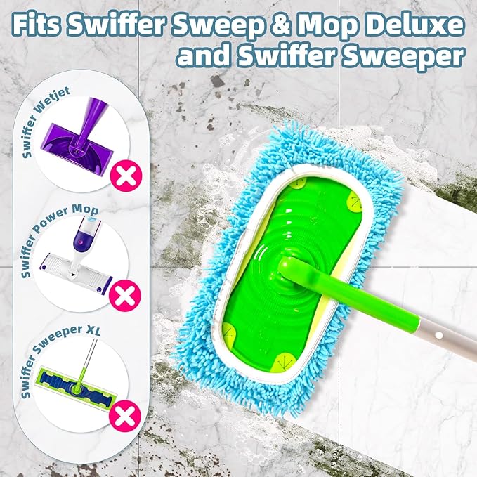 Reusable Mop Pads Compatible