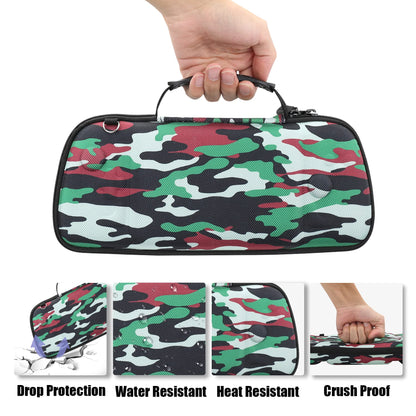 Aenllosi Hard Travel Case for Hori Nintendo Switch Split Pad Pro Handheld Controller-Camouflage(Only Case)