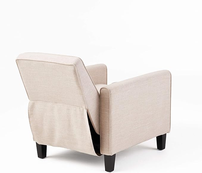 Christopher Knight Home Emmie Fabric Recliner, Dark Brown