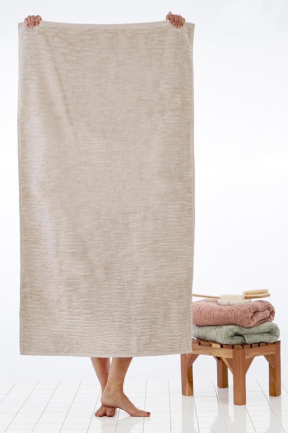 SKL Home CloudSoft Cotton Luxury 4 Pc Bath Towel Set