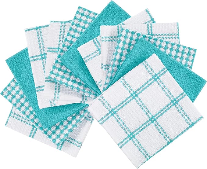 T-Fal Premium Waffle Dish Cloths: Highly Absorbent, Super Soft Long Lasting
