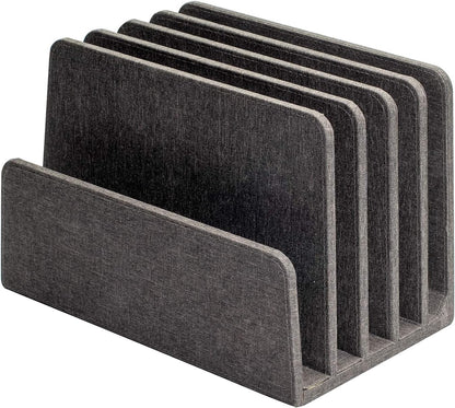 MobileVision Bamboo Device Organizer for Smartphones, Tablets and Laptops, 10 Slots
