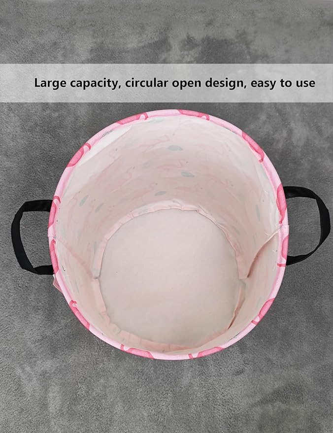 QUEENLALA Large Storage Basket, Laundry Hamper/Bathroom/Home Decor/Collapsible