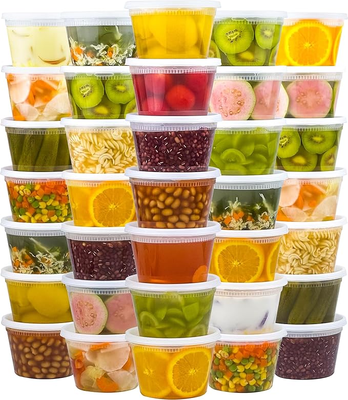 50 Set 16 oz Deli Containers