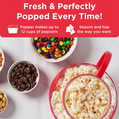 Ecolution Patented Micro-Pop Microwave Popcorn Popper with Temperature Safe Glass, 3-in-1 Lid Measures Kernels and Melts Butter, Made Without BPA, Dishwasher Safe, 3-Quart, Aqua