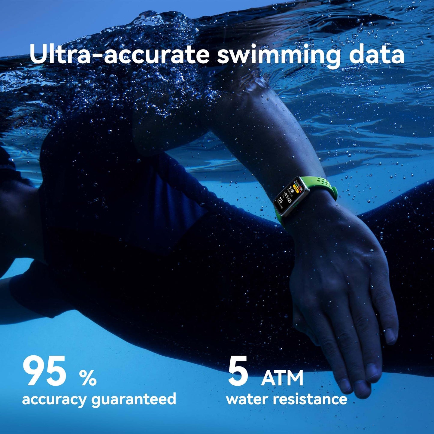HUAWEI Band 10 Smartwatch up to 14 Days Battery Life, iOS & Android, Average Sleep HRV and Sleep Insights with an AI-powered Fitness Monitoring Tracker, Sleep Breathing Awareness, Fast Charging, Black