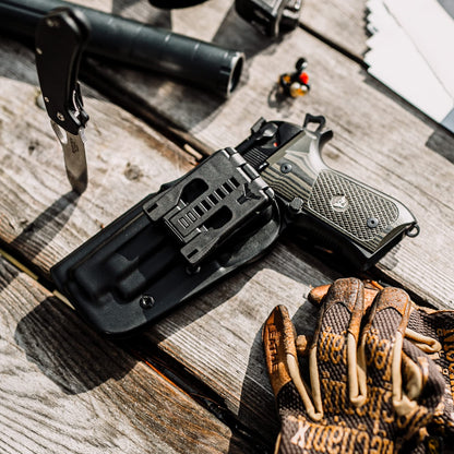 Tek-Lok (1 Pack) - The Original USA Made Belt Clip Attachment for Holsters, Mag Pouches, Knife Sheaths & More - with Knife Sheath Hardware - by Blade-Tech Holsters