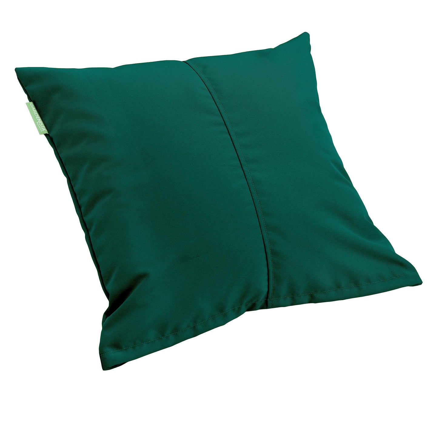 Gardenista Large Garden Scatter Cushion | Water Resistant Hollowfibre Filled Outdoor Seating Furniture Pillow | Great for Patio Rattan Chairs | Comfy & Lightweight (1, Green)