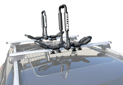 Malone Foldaway-5™ Multi-Rack Folding 1 or 2 Kayak, SUP, Canoe Carrier, Black (MPG125)