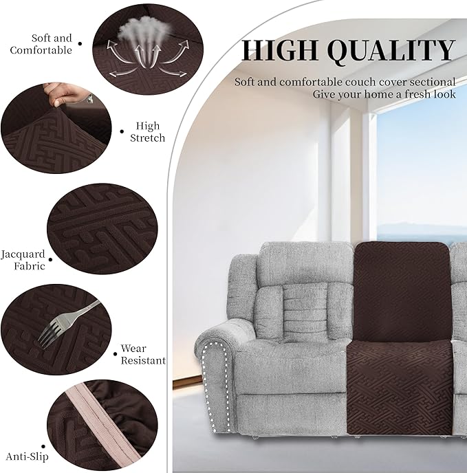 100% Waterproof Sectional Recliner Couch Covers