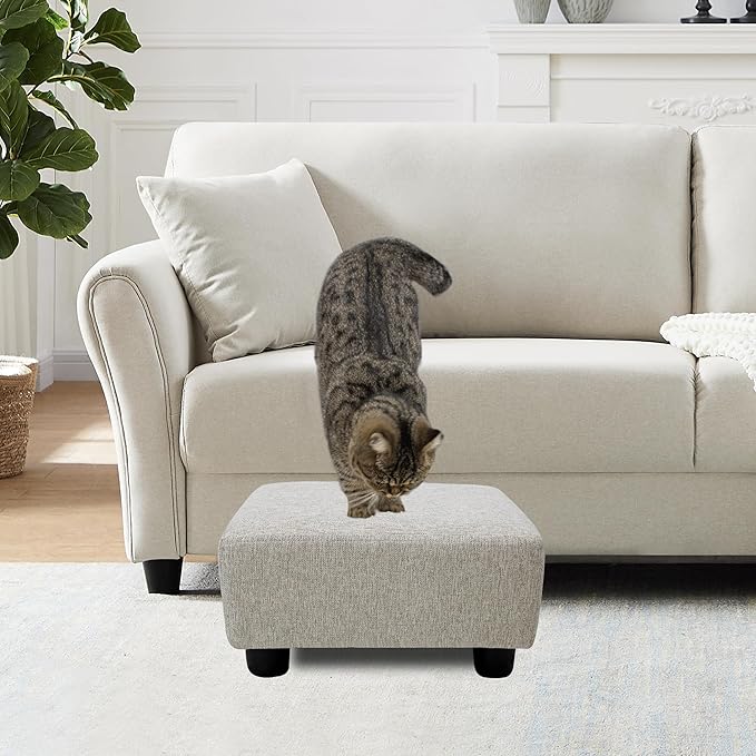 CAROLMADE Small Foot Stool Ottoman Footstool