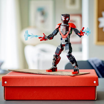 LEGO 76225 Marvel Miles Morales Figure Set, Fully Articulated Spider-Man Action Toy, Super Hero Movie Collectible, Birthday Gift Idea for Kids