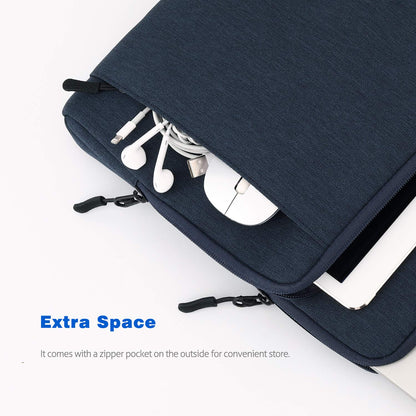 Dadanism 13 Inch Tablet Sleeve Shoulder Bag Carrying Case for iPad Pro 13" M4 2024, iPad Air 13" M3 M2, iPad Pro 12.9", Galaxy Tab S10+ Plus/S9 FE+/S9+ Plus 12.4", reMarkable Paper Pro 11.8", Indigo