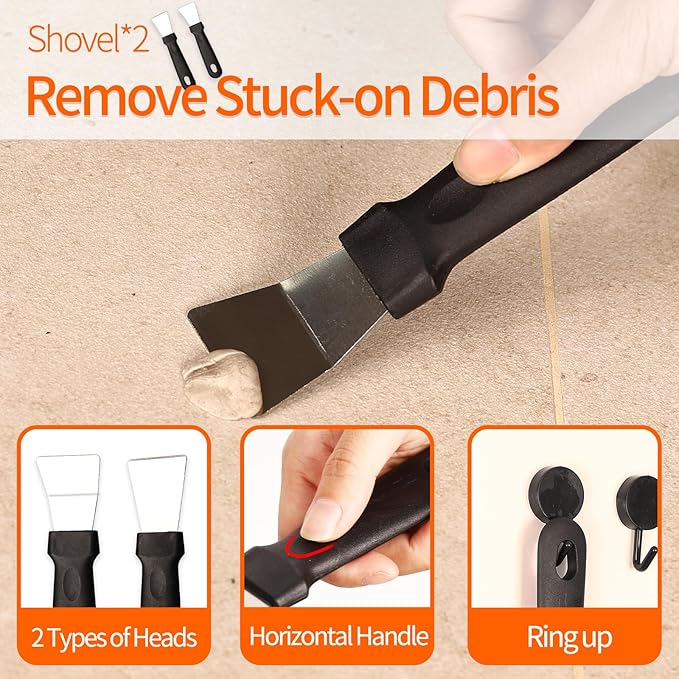 19 Pcs Small Crevice Cleaning Brush Set, Groove Gap Cleaning Tool