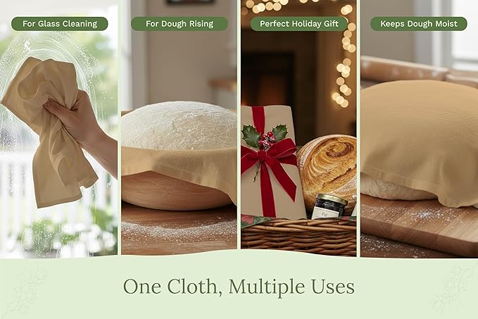 Beige Flour Sack Tea Towels